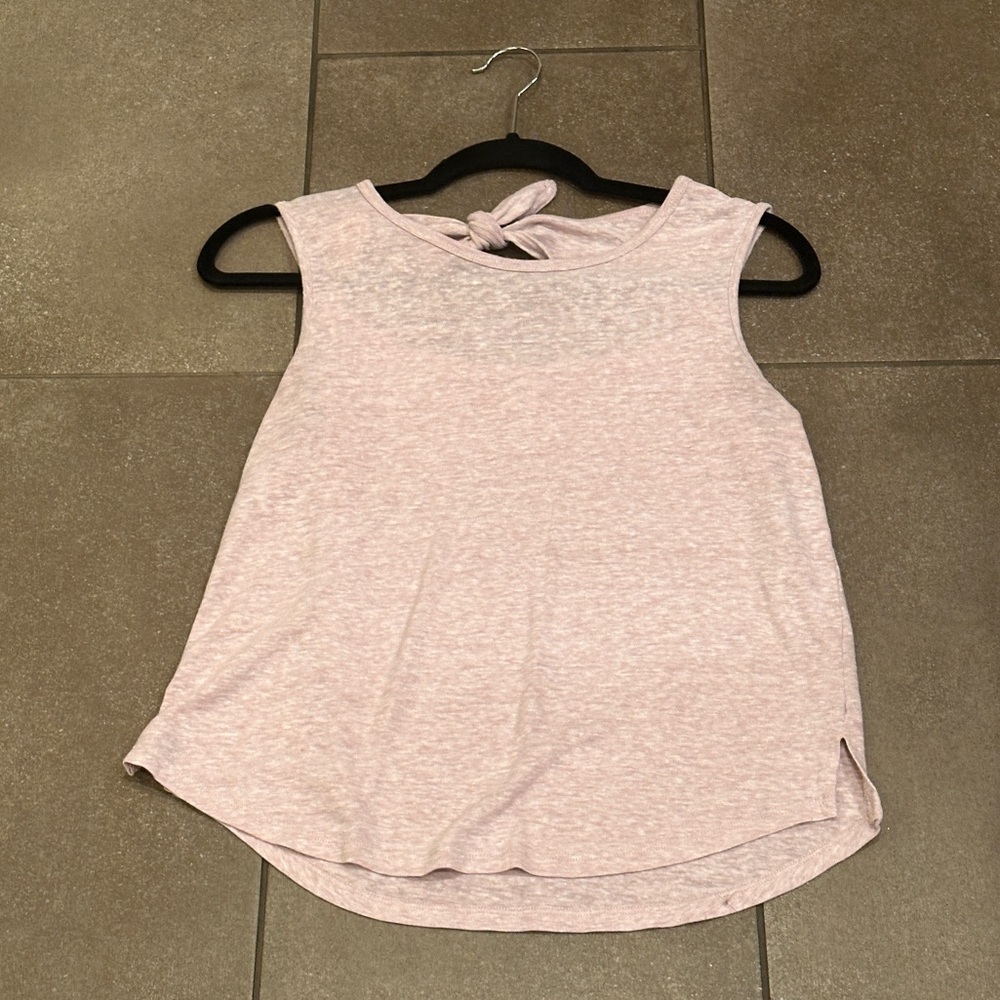 2/$10 or 3/$12 ❤️ Women’s Tie Back Old Navy Sleeveless Dusty Pink Tank Top  - XS